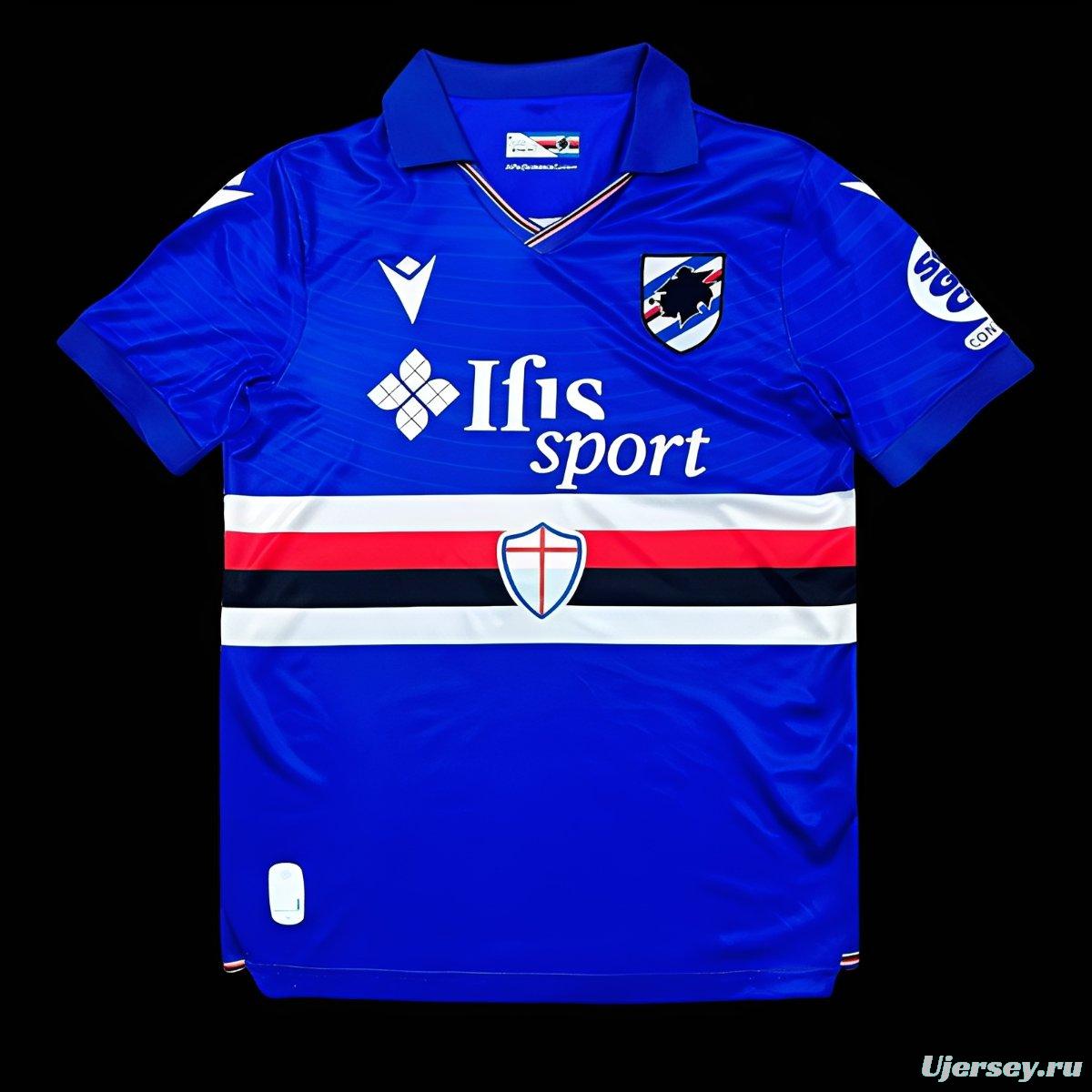 25/26 Sampdoria Home Jersey