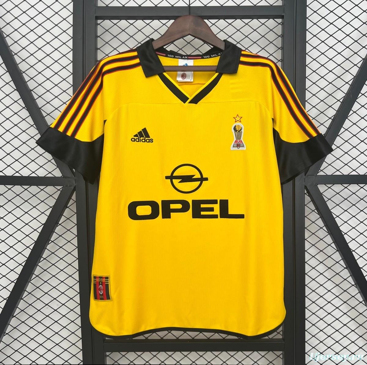 99/00 Retro AC Milan Away Jersey