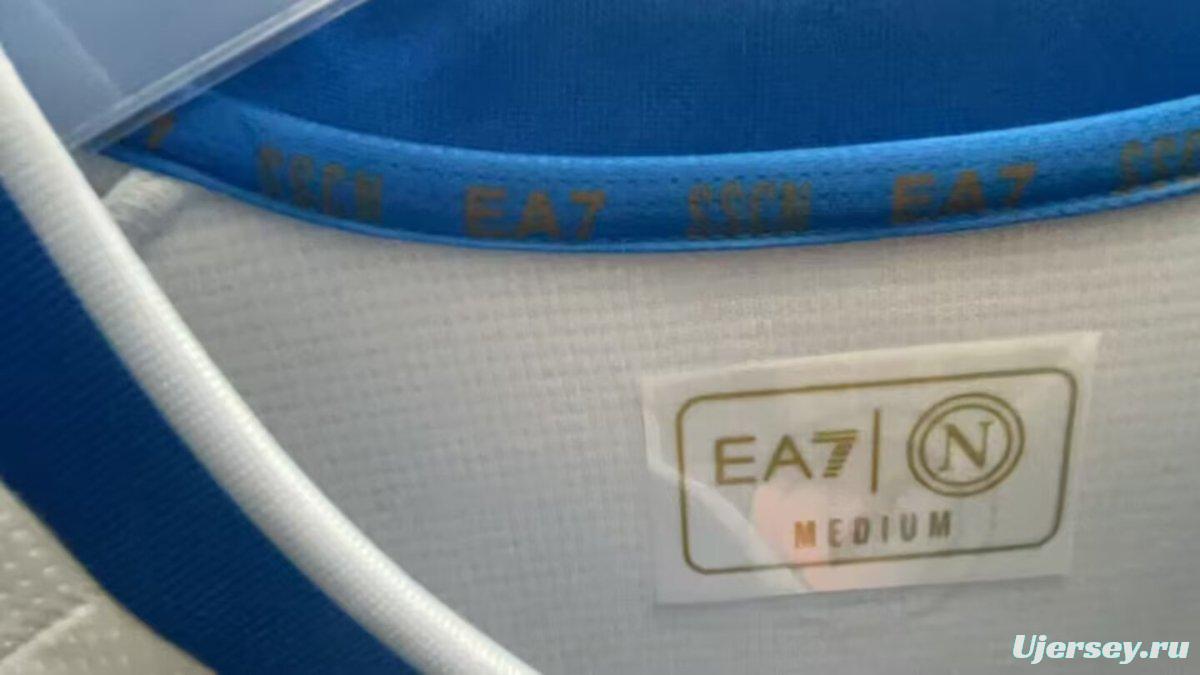 25/26 Napoli WHITE Pre-Match Jersey