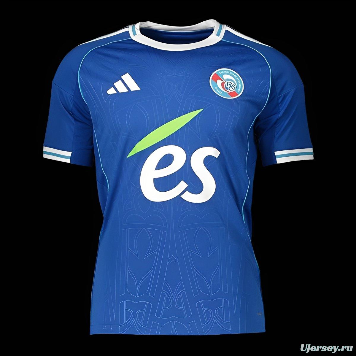 2025/26 Mens RC Strasbourg Alsace Home Jersey