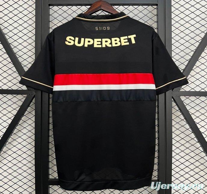 25/26 Sao Paulo Third Black Jersey
