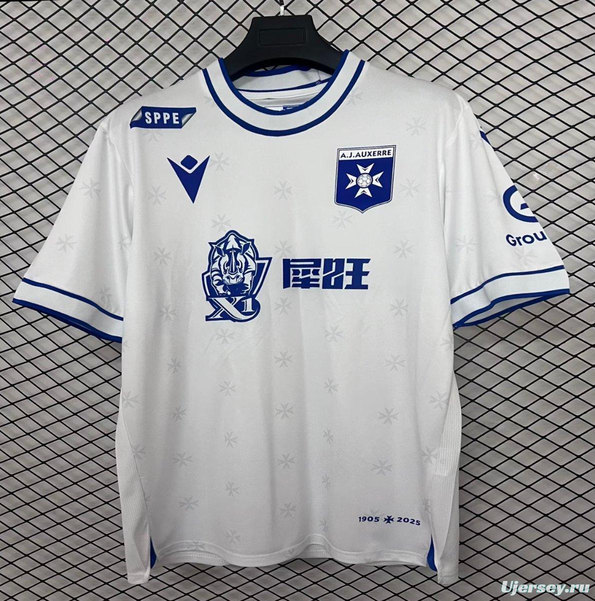 25/26 AJ Auxerre Home Jersey