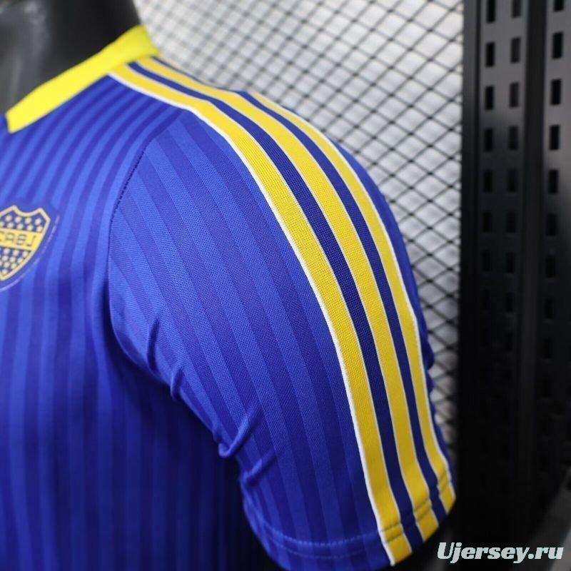Player Version 25/26 Boca Juniors Adidas Original Terrace Icons Blue Jersey