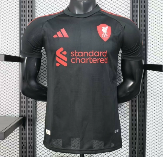 Player Version 25/26 Liverpool Black Jersey