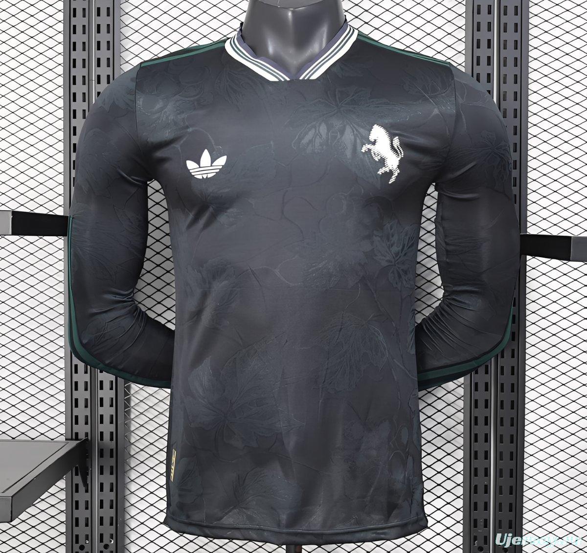 Player Version 25/26 Juventus Third Long Sleeve Jersey