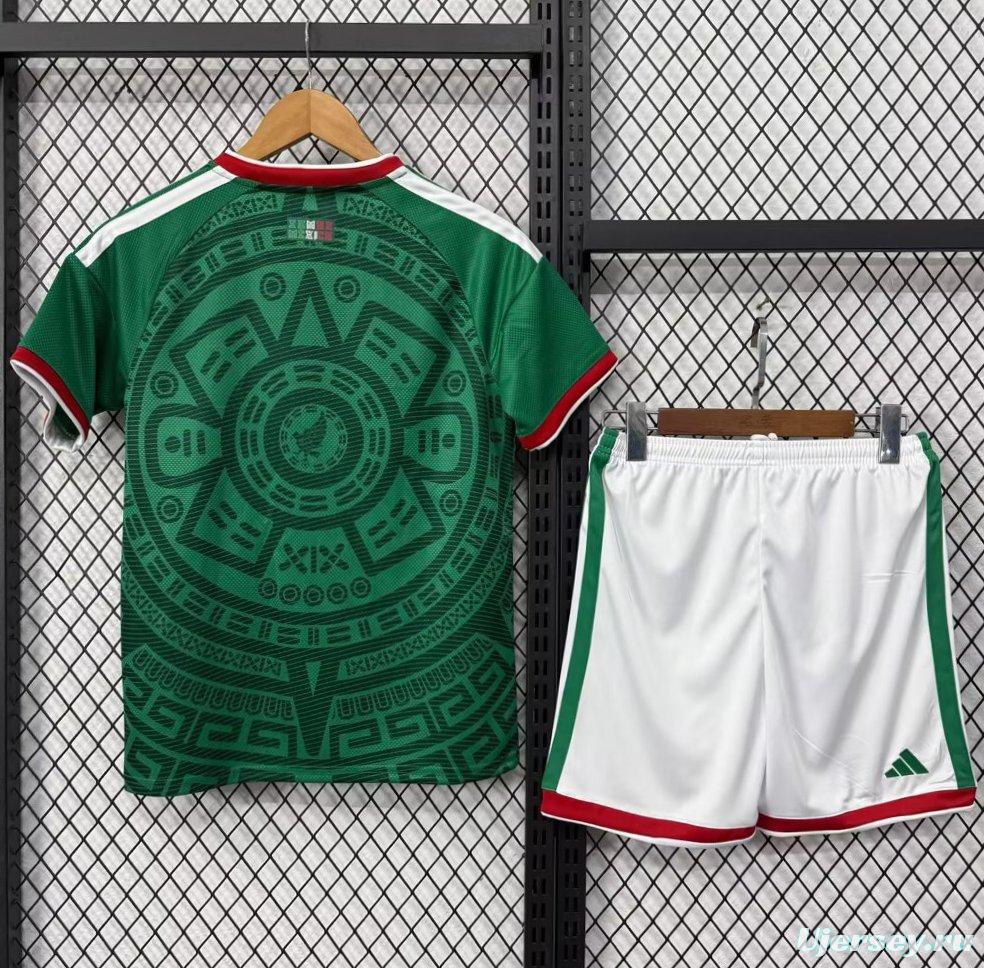 25/26 Kids Mexico Home Jersey