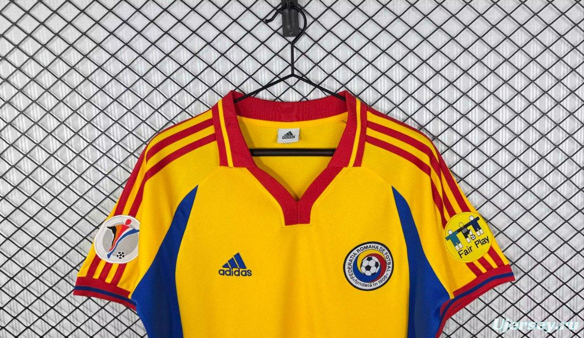 Retro 2000 Romania Home Jersey