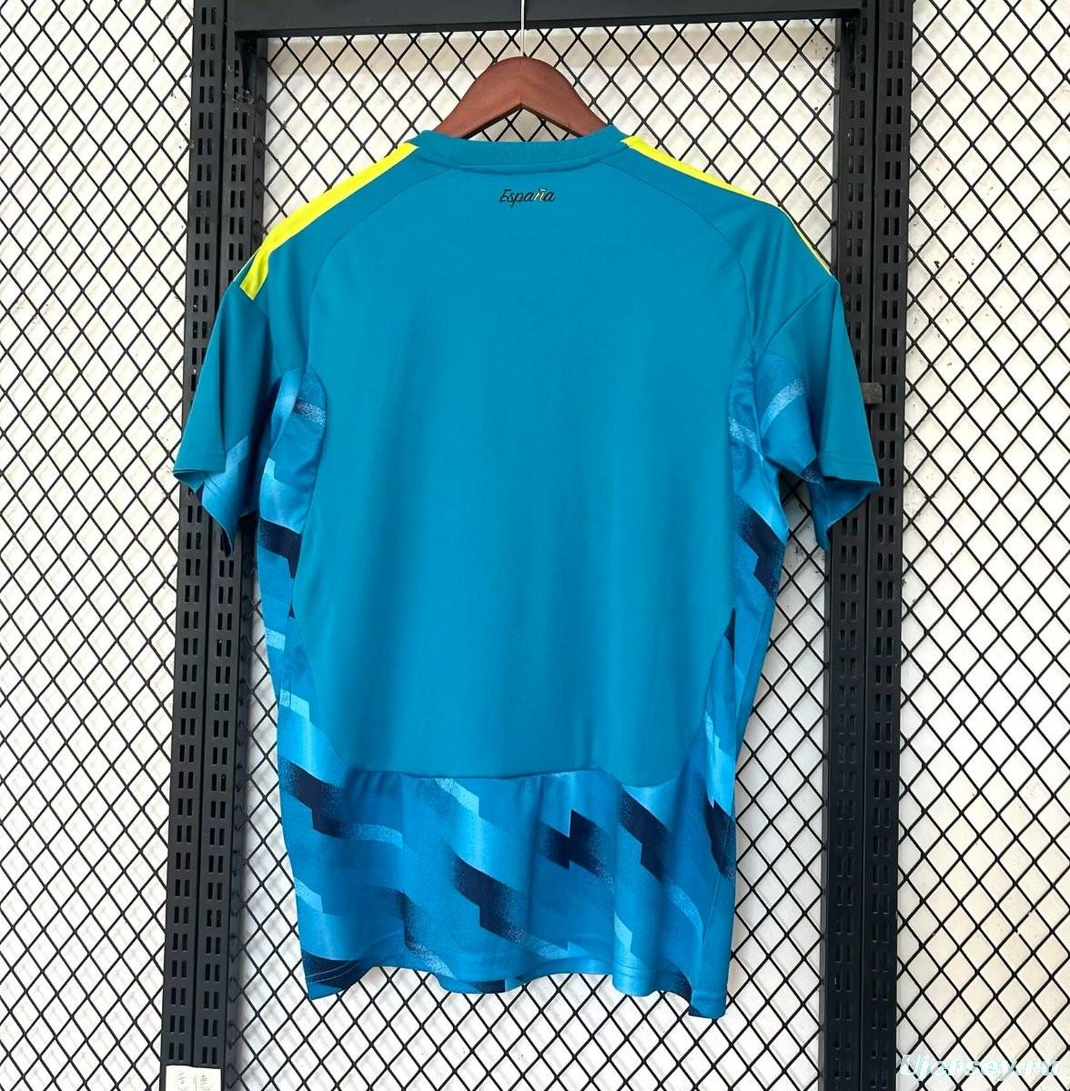 2026 Spain Blue Goalkeeper Jersey