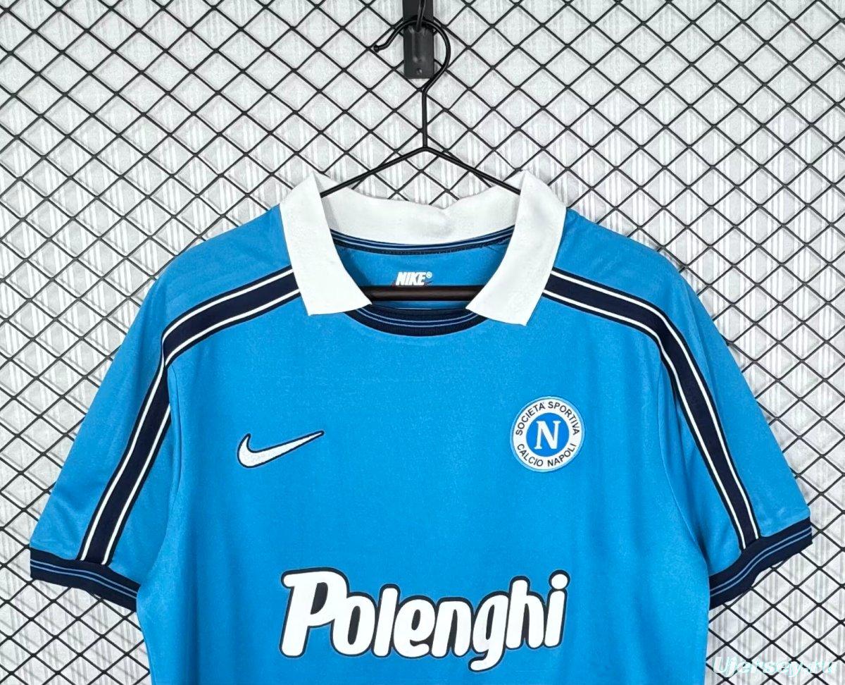 Retro 98/99 Napoli Home Jersey
