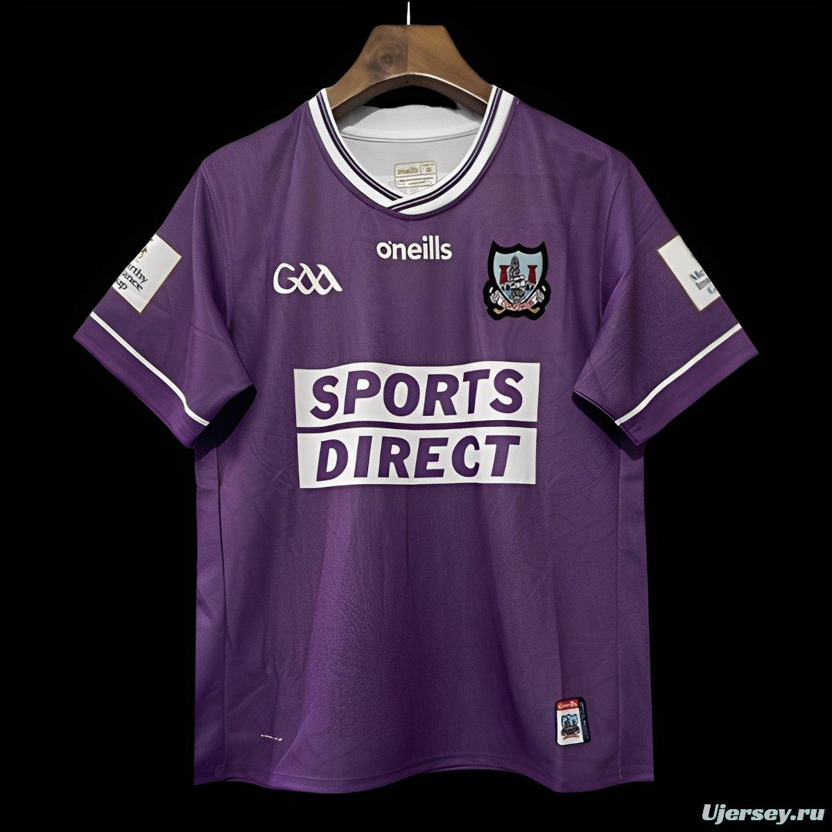 25/26 Kilmacud Crokes Purple with White Trim Home Jersey