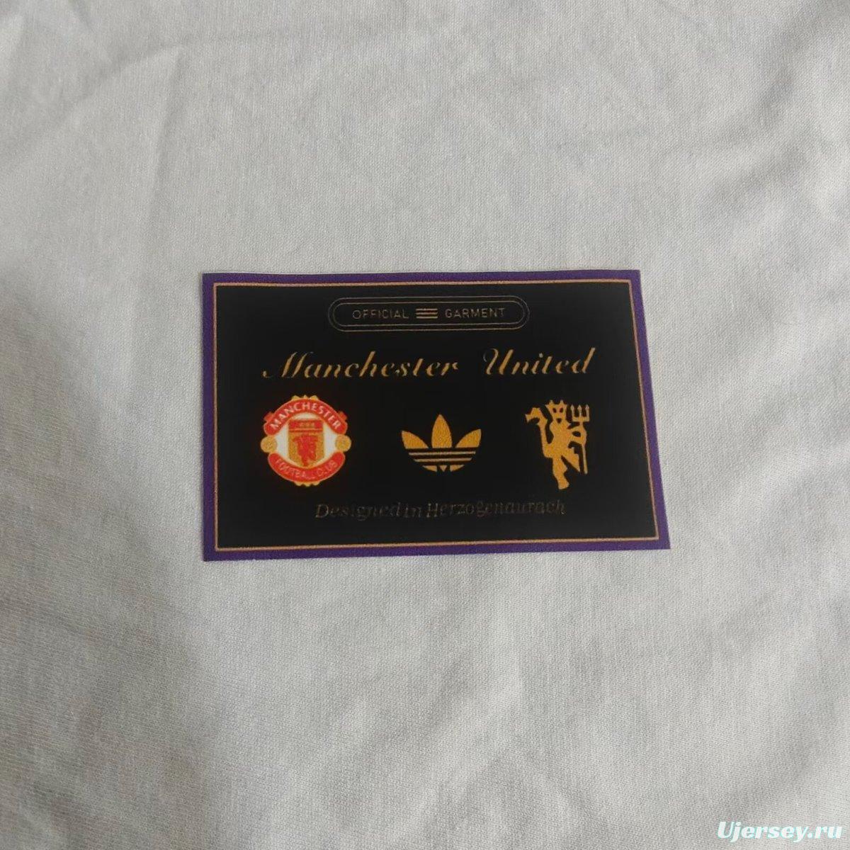 25/26 Manchester United Navy Hoodie Jacket-9 Colors