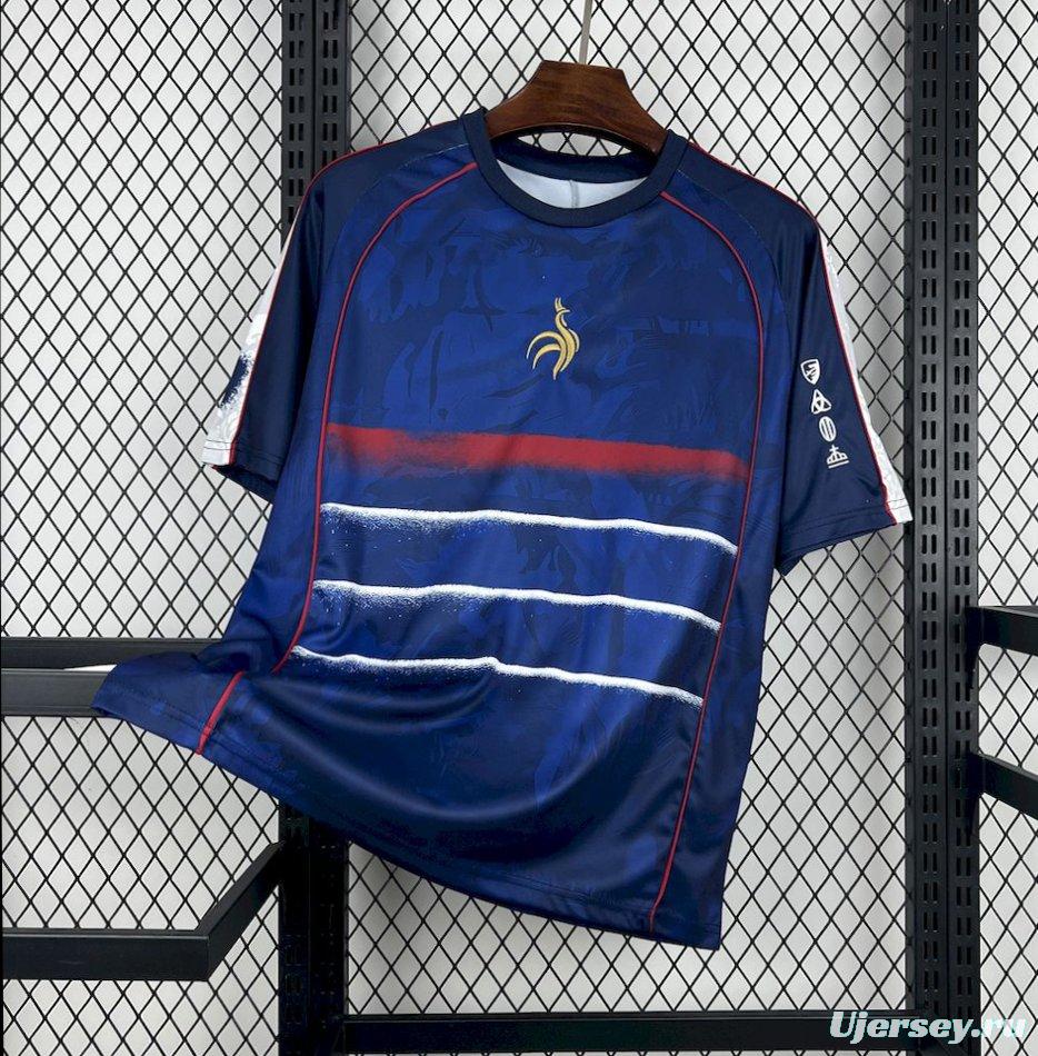 2026 Mens France Zizou #10 Comma Football Jersey