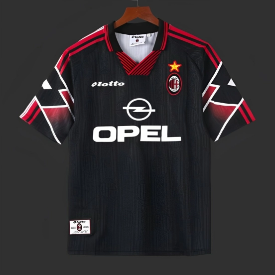 Retro 97/98 AC Third Black Jersey