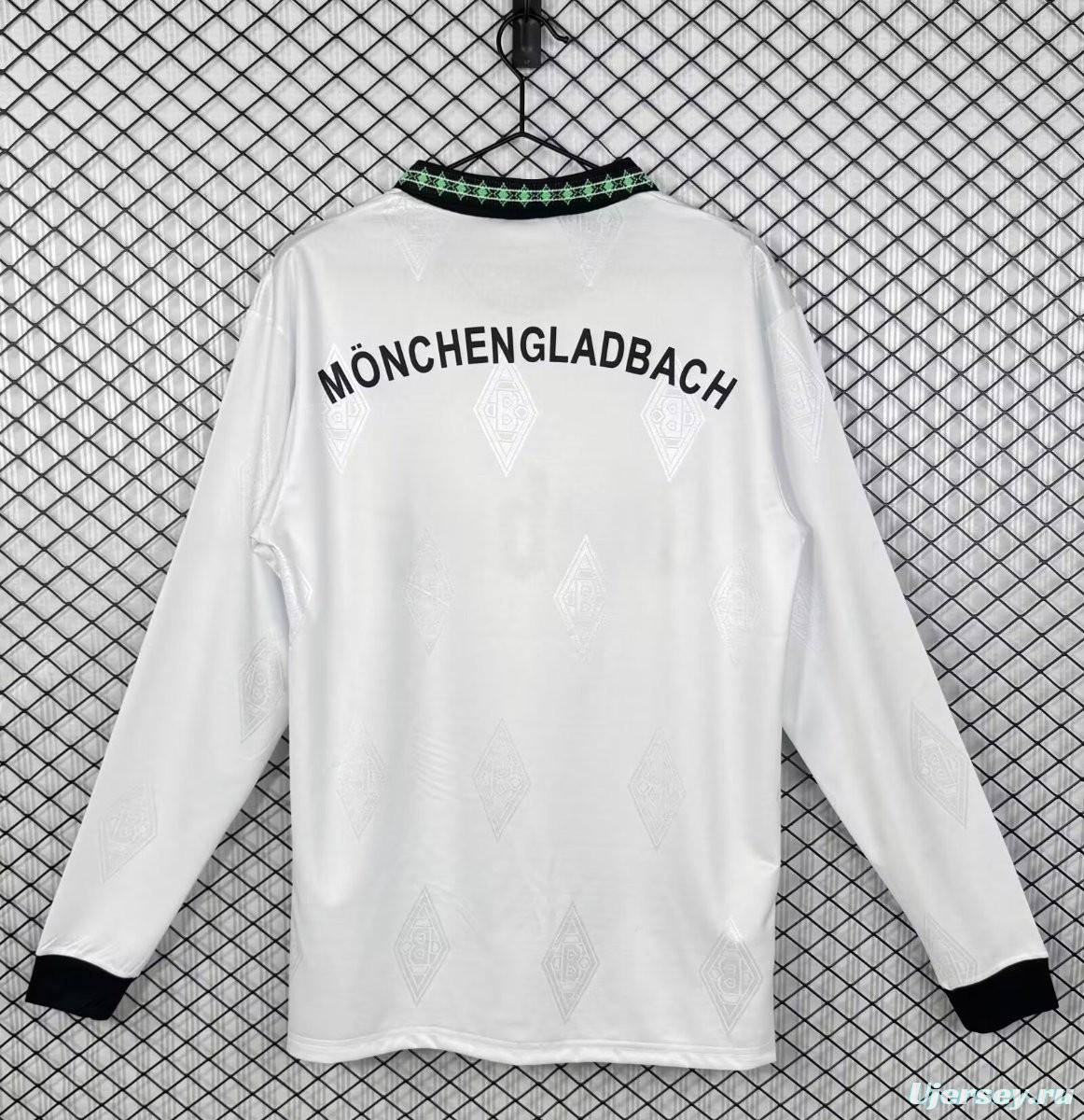 Retro 95/96 Borussia Mönchengladbach Home Long Sleeve Jersey