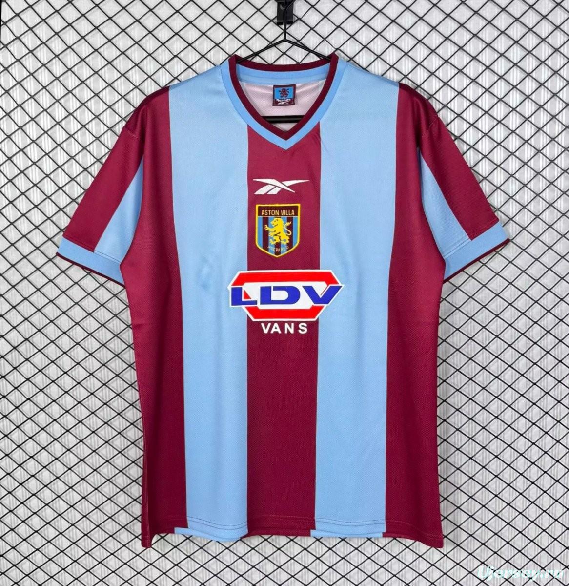 Retro 99/00 Aston Villa Home Jersey