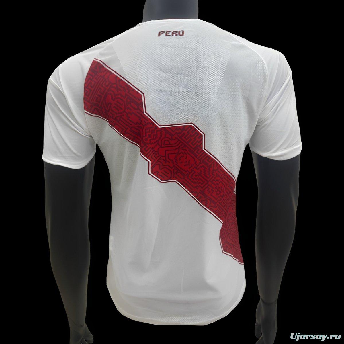 Player Version 2026 Peru Home Jersey