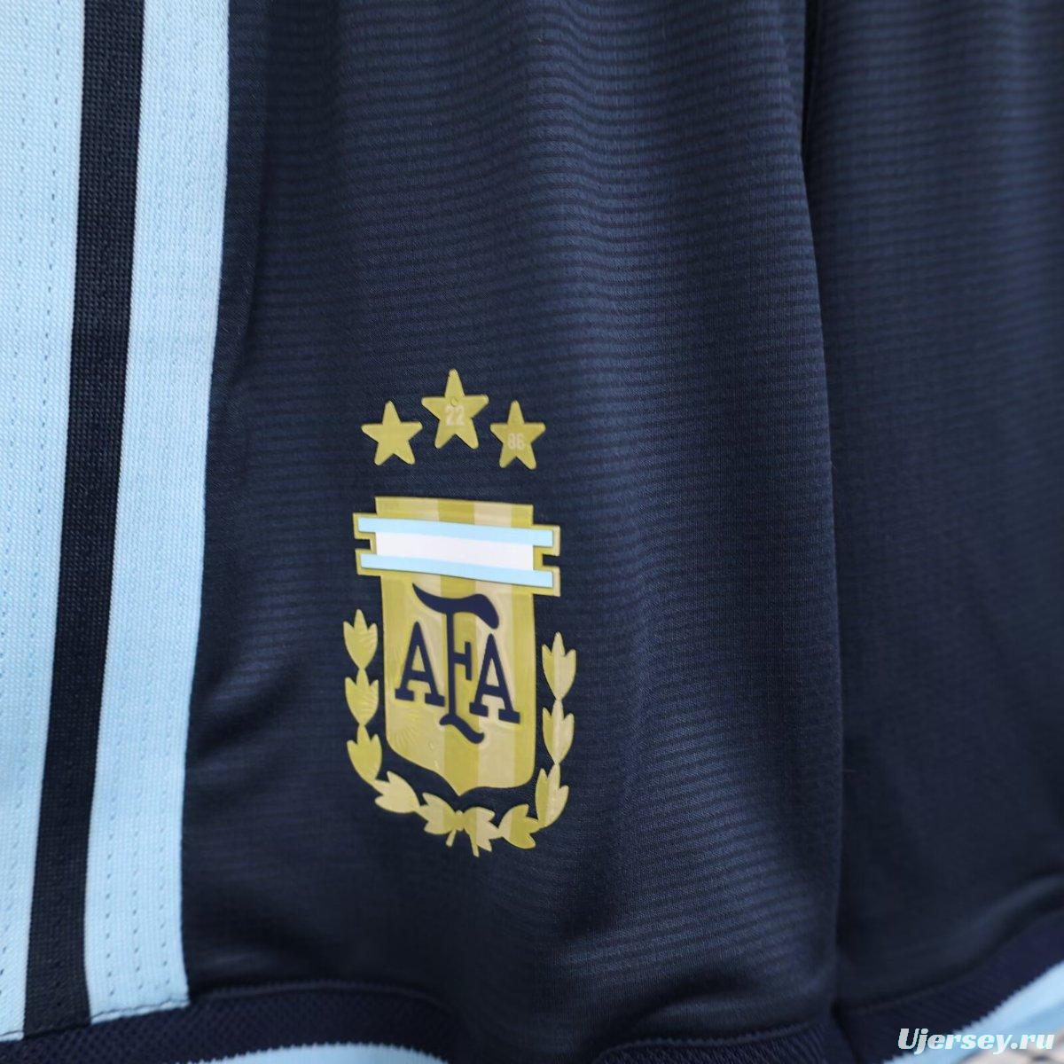 Player Version 2026 Argentina Home Shorts