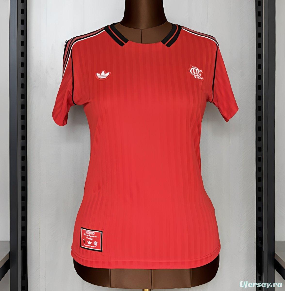 25/26 Women Flamenco Retro Red Jersey