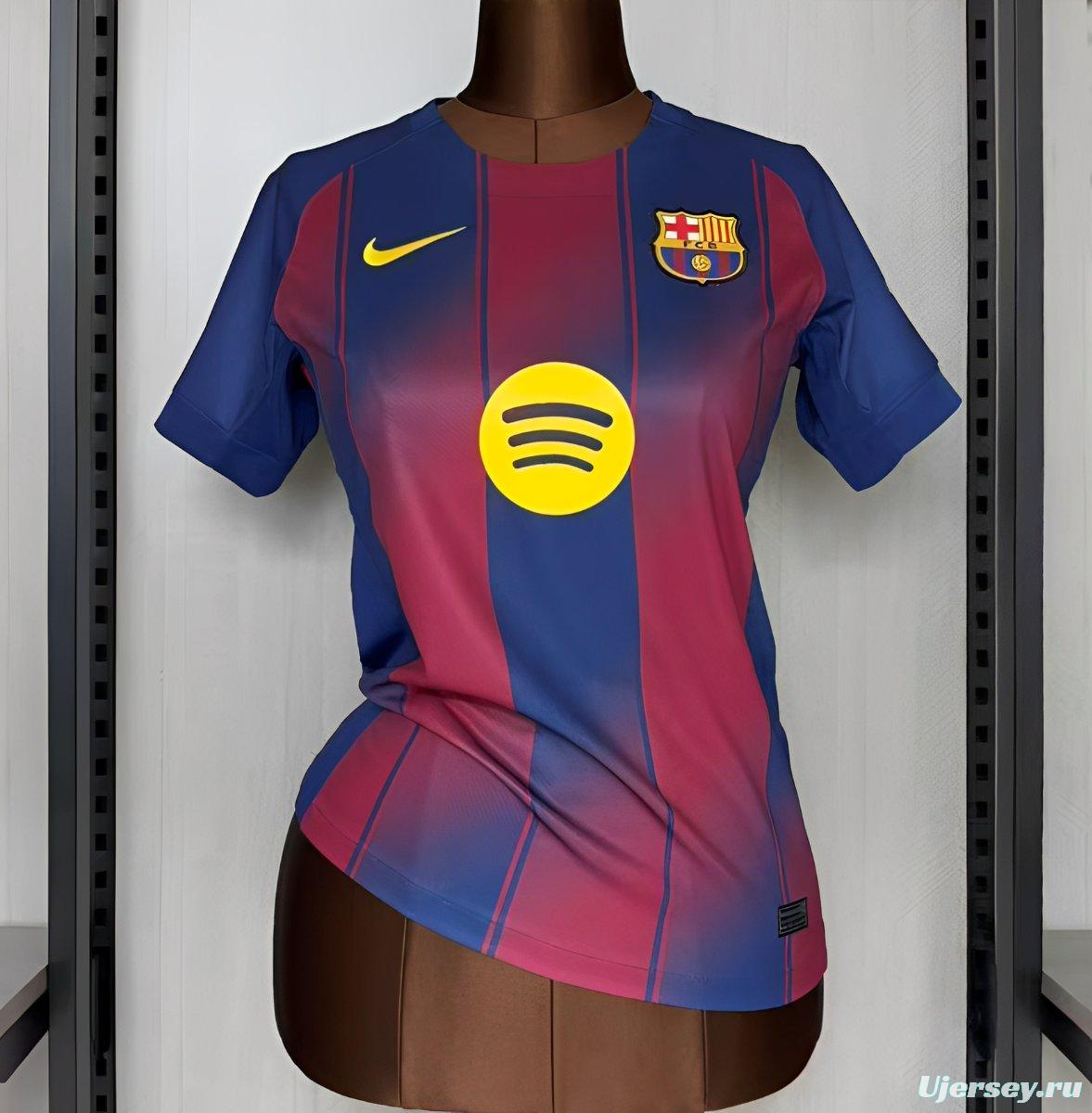 25/26 Women Barcelona Home Jersey