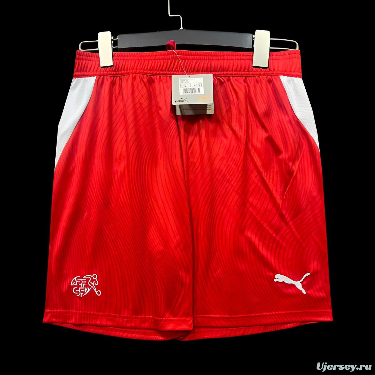 2026 Switzerland Home Shorts