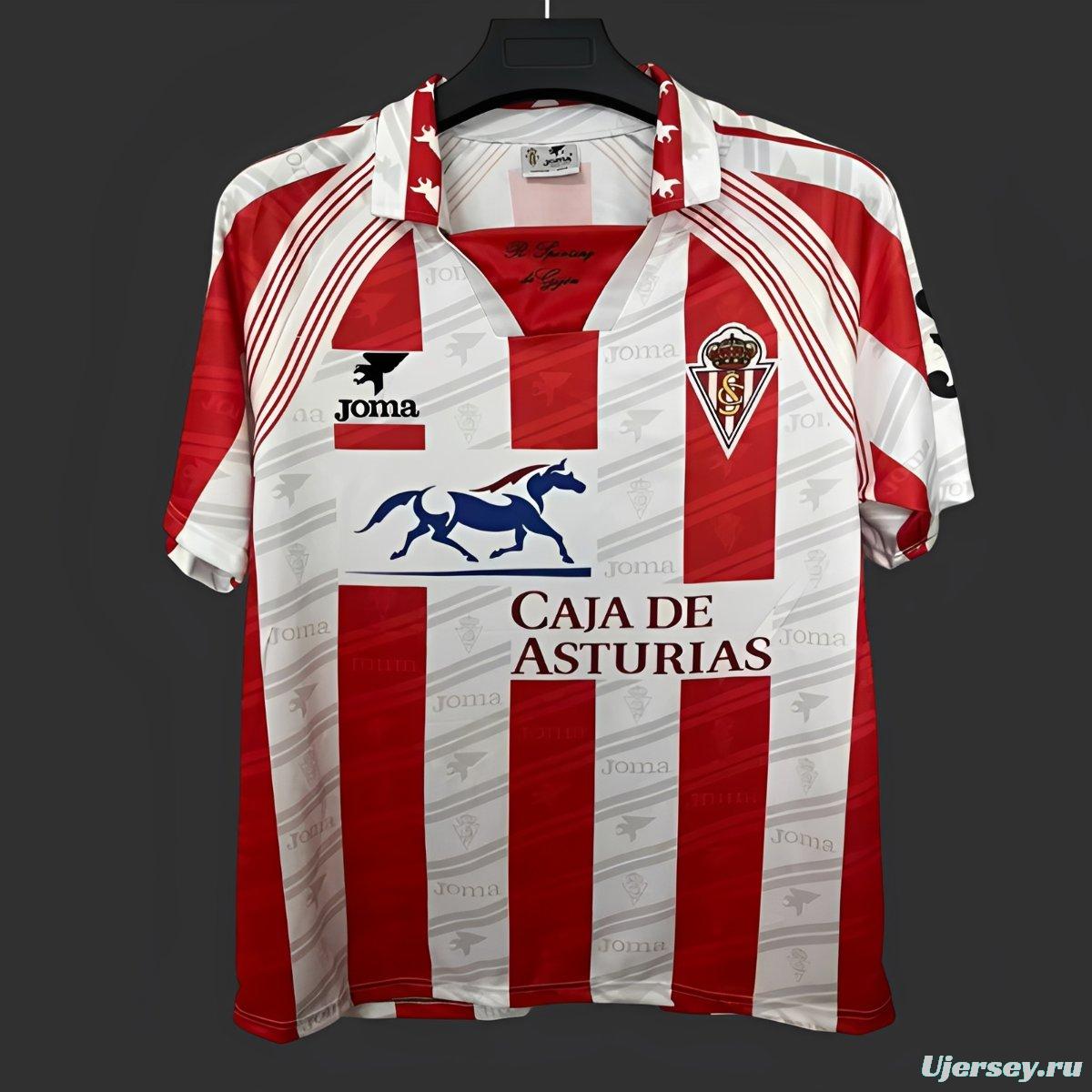 Retro 95/96 Sporting Gijon Home Jersey