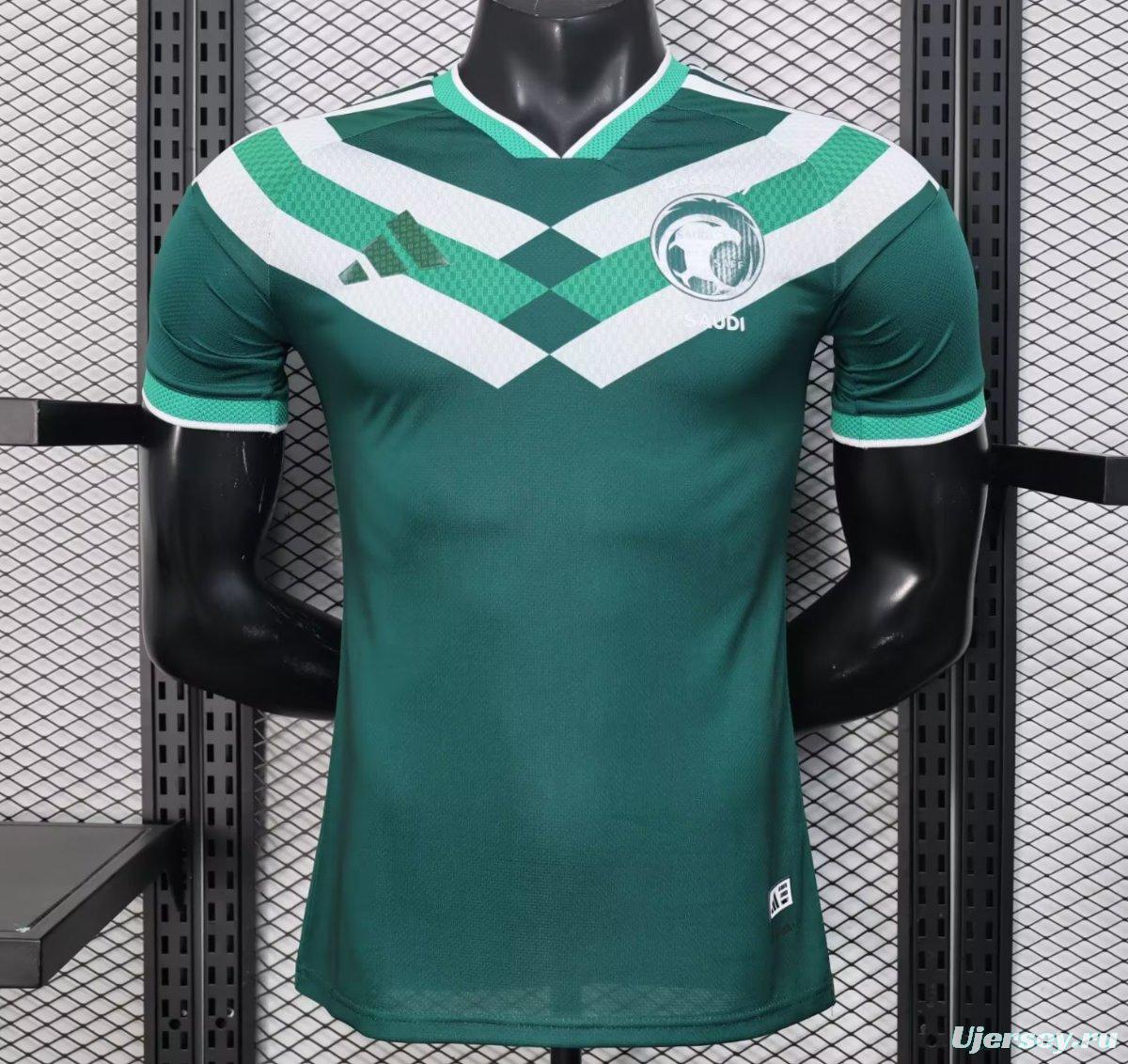 Player Version 2026 Saudi Arabia Green Pre-Match Jersey