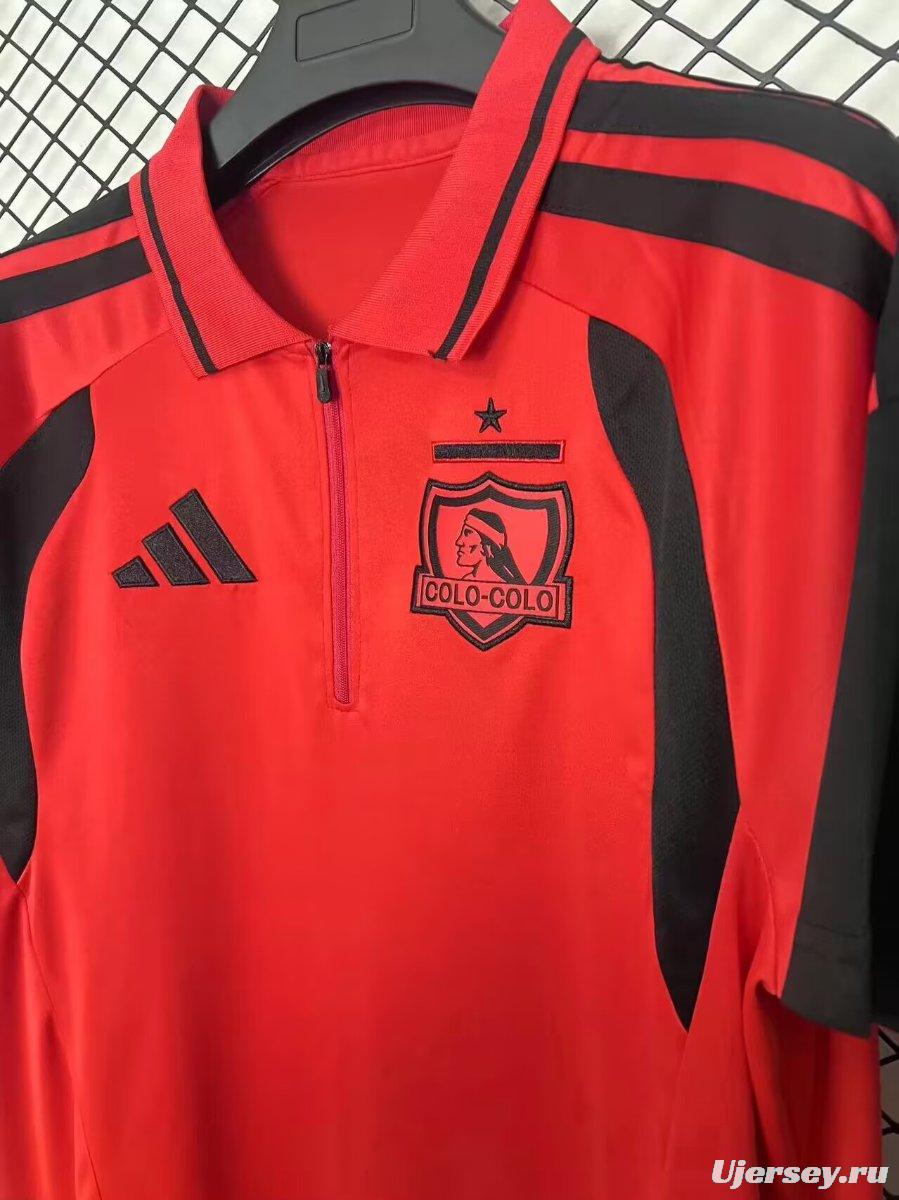 25/26 COLO COLO Red POLO Jersey