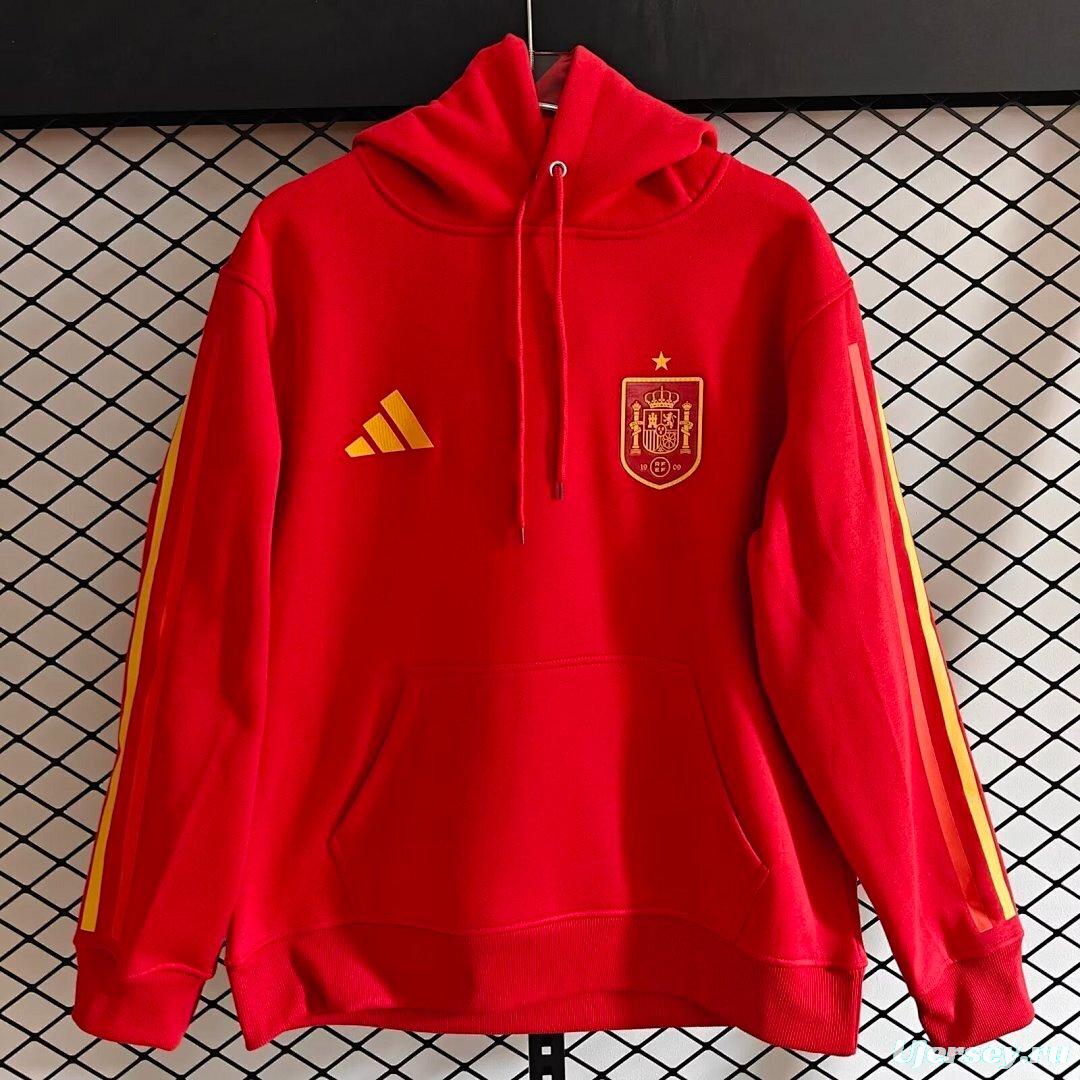 2026 Spain Embroidered Logo Hoodie 9 Colors