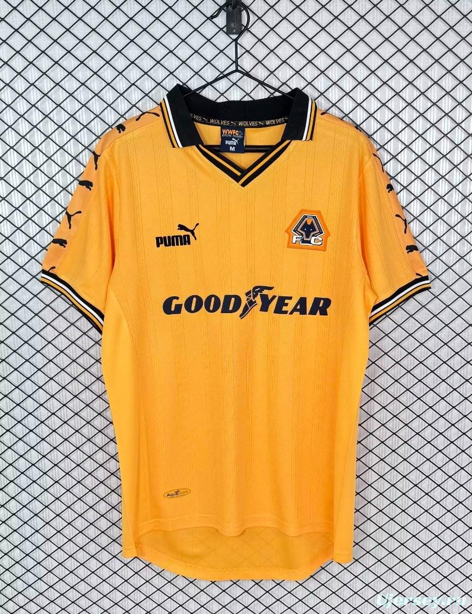 Retro 98/99 Wolverhampton Wanderers Home Jersey