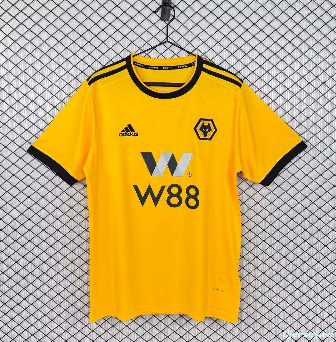 Retro 18/19 Wolverhampton Wanderers Home Jersey