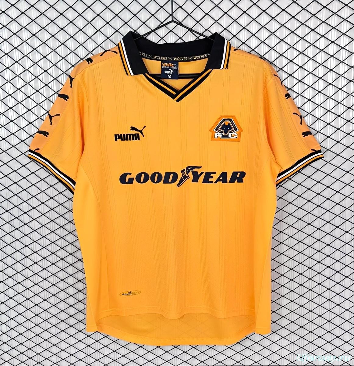 Retro 98/99 Wolverhampton Wanderers Home Jersey
