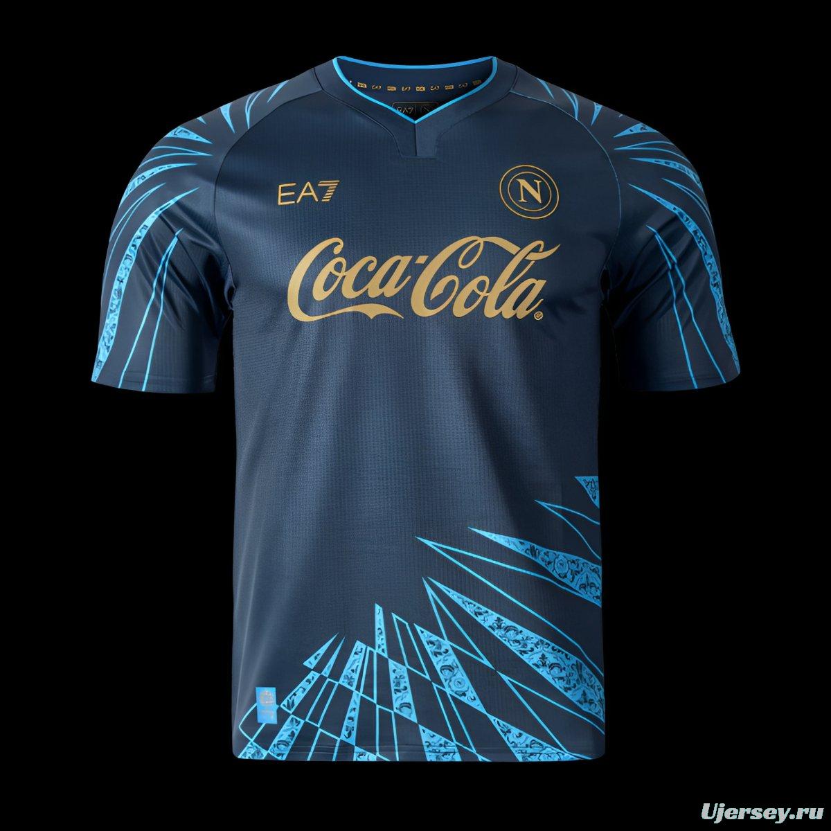 25/26 Napoli Blue Pre-Match Sweatshirt