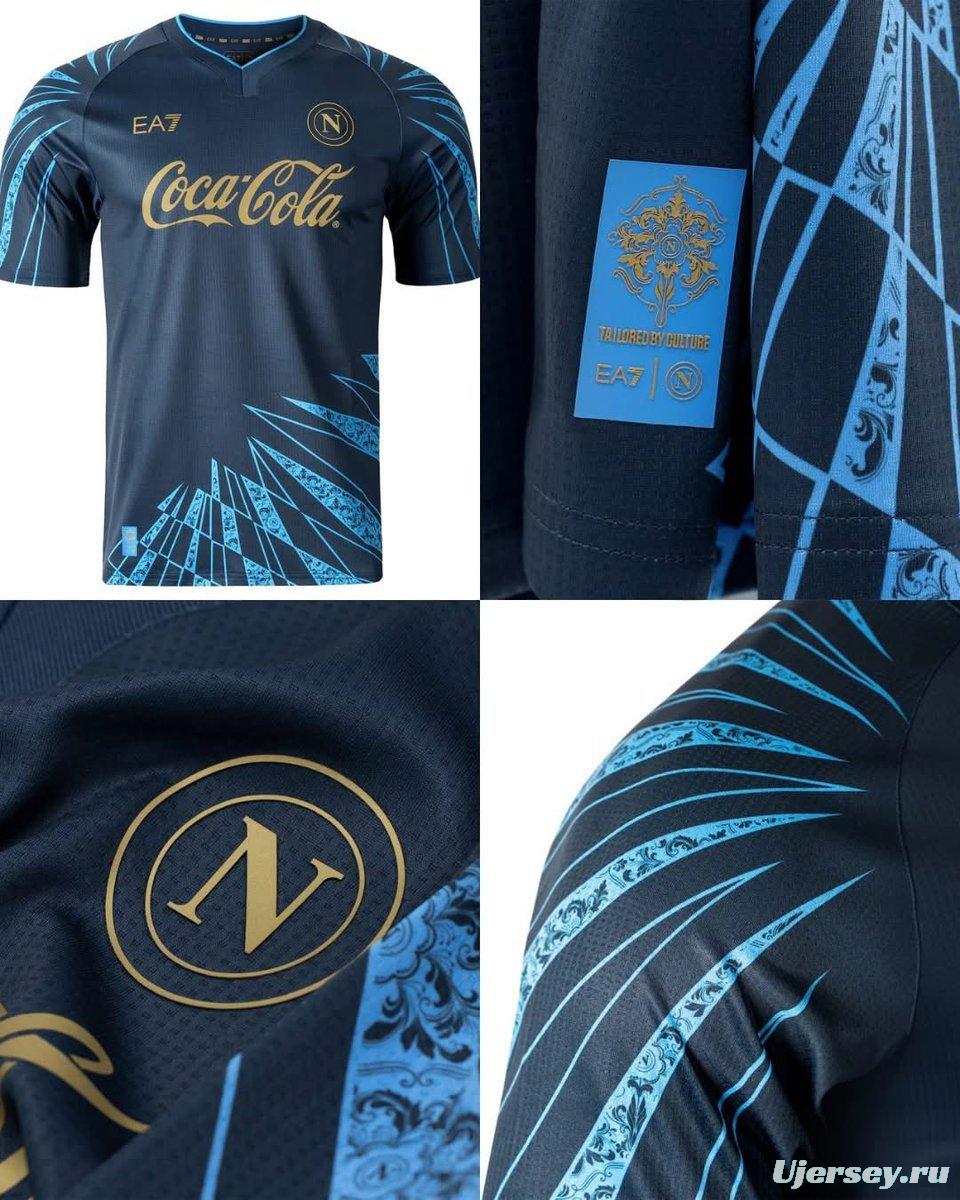 25/26 Napoli Blue Pre-Match Sweatshirt