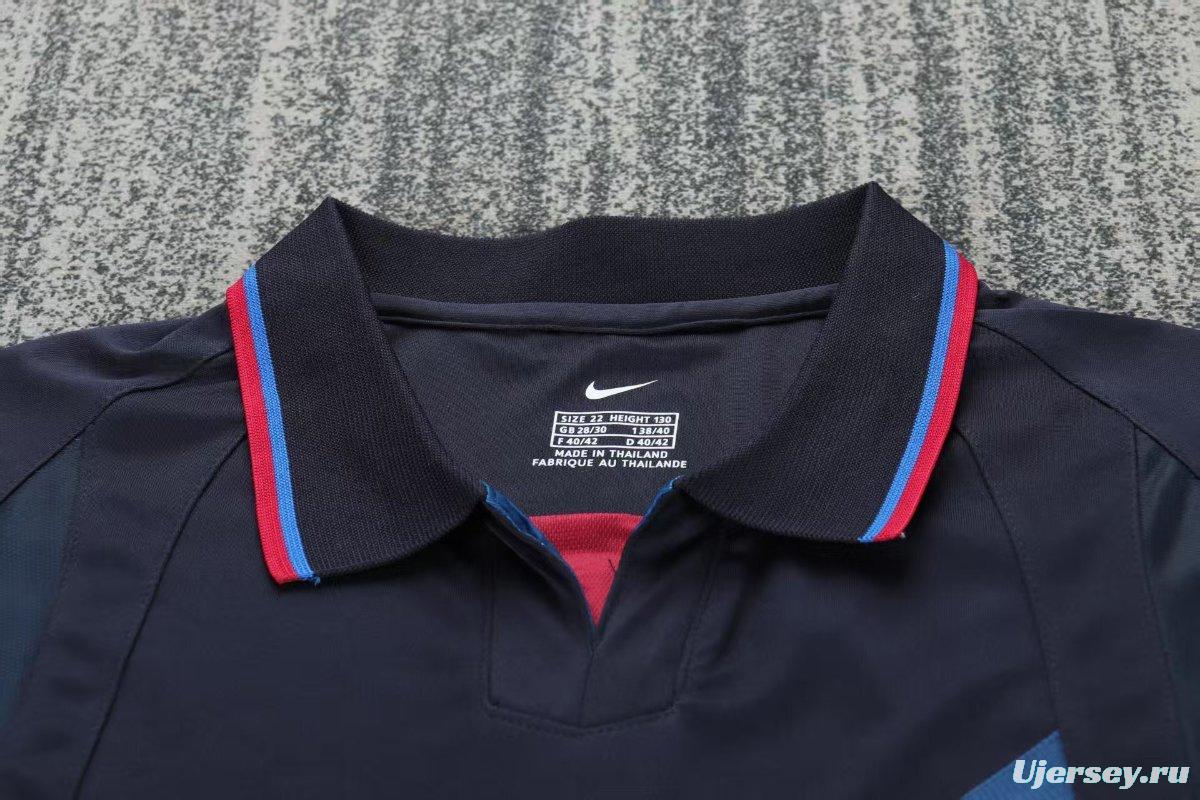 Retro Kids 02/03 Barcelona Third Jersey