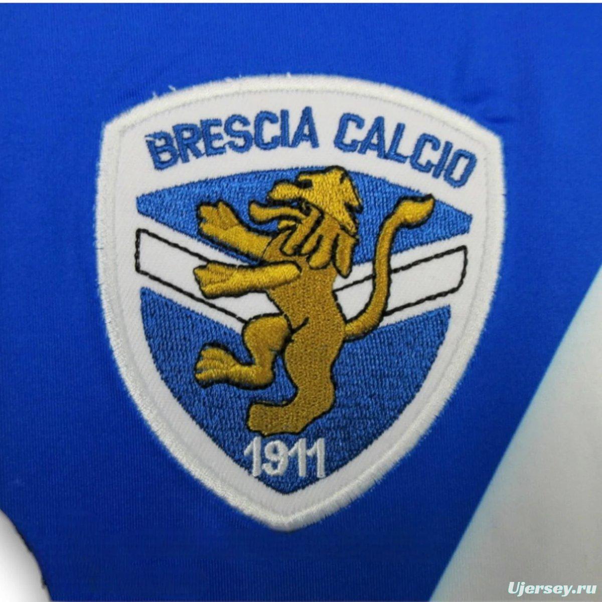 Retro 03/04 Brescia Away Blue Long Sleeve Jersey
