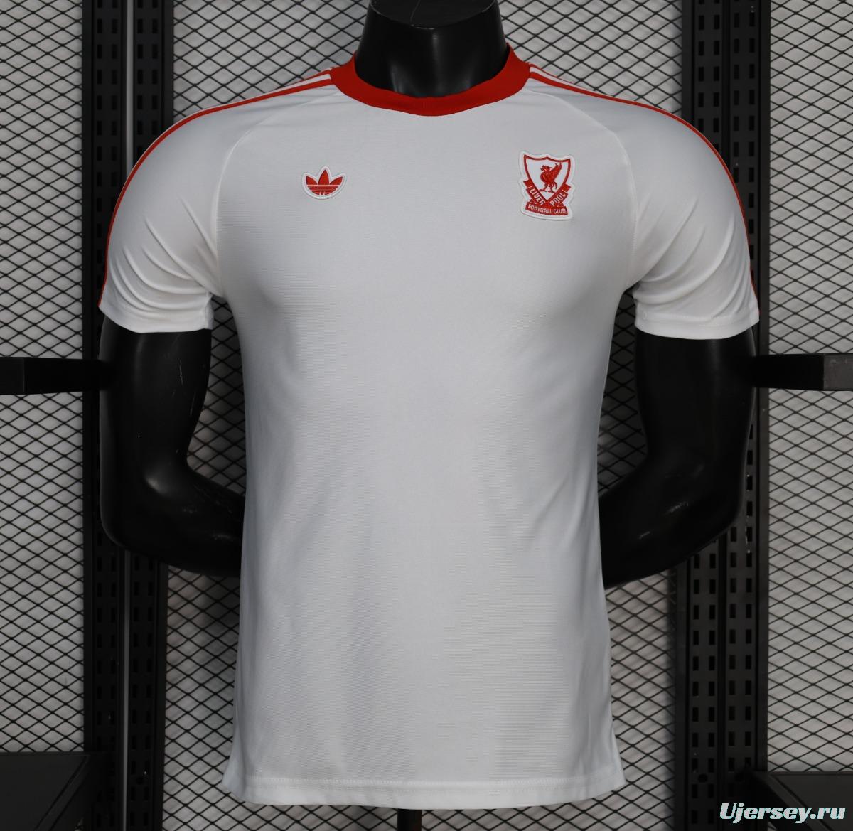 Player Version 26/27 Liverpool  White Terrace Icons Jersey
