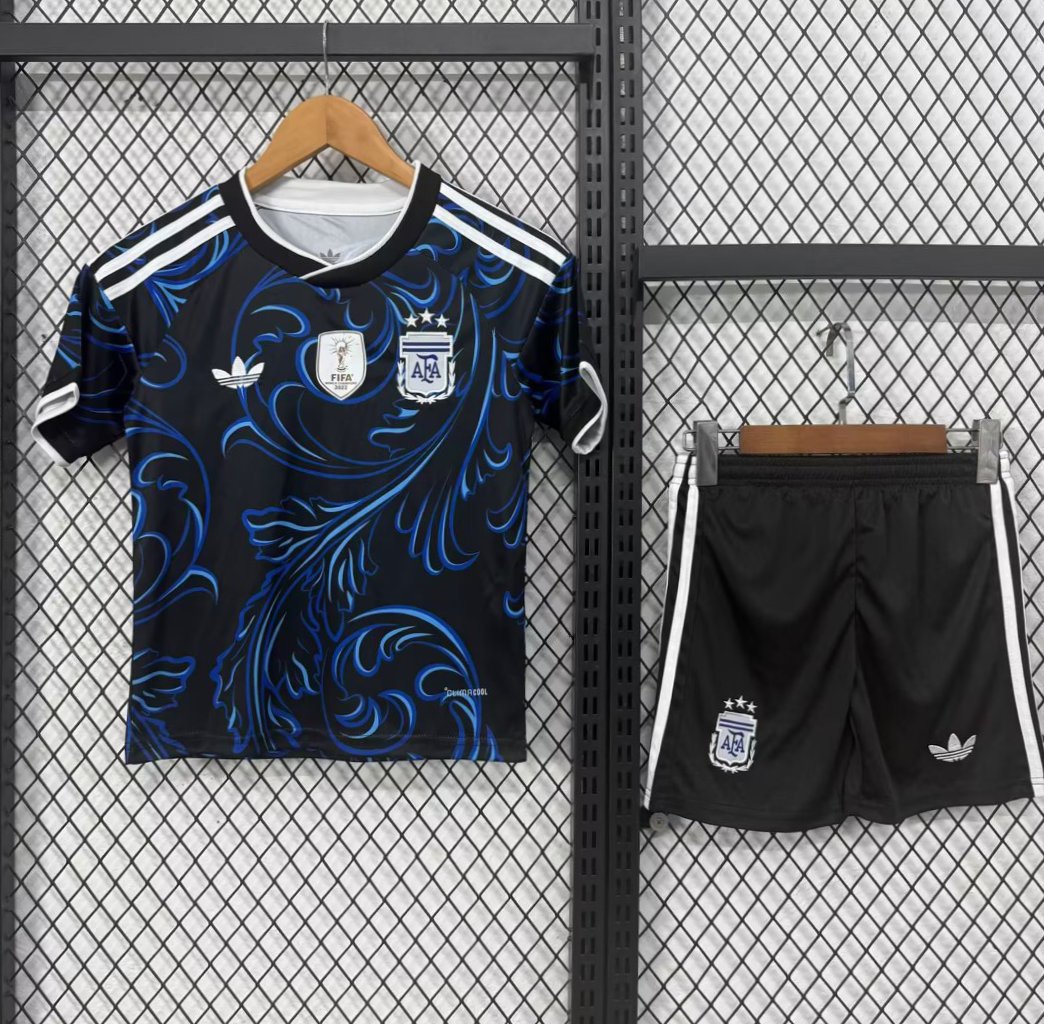 2026 Kids Argentina Away Jersey