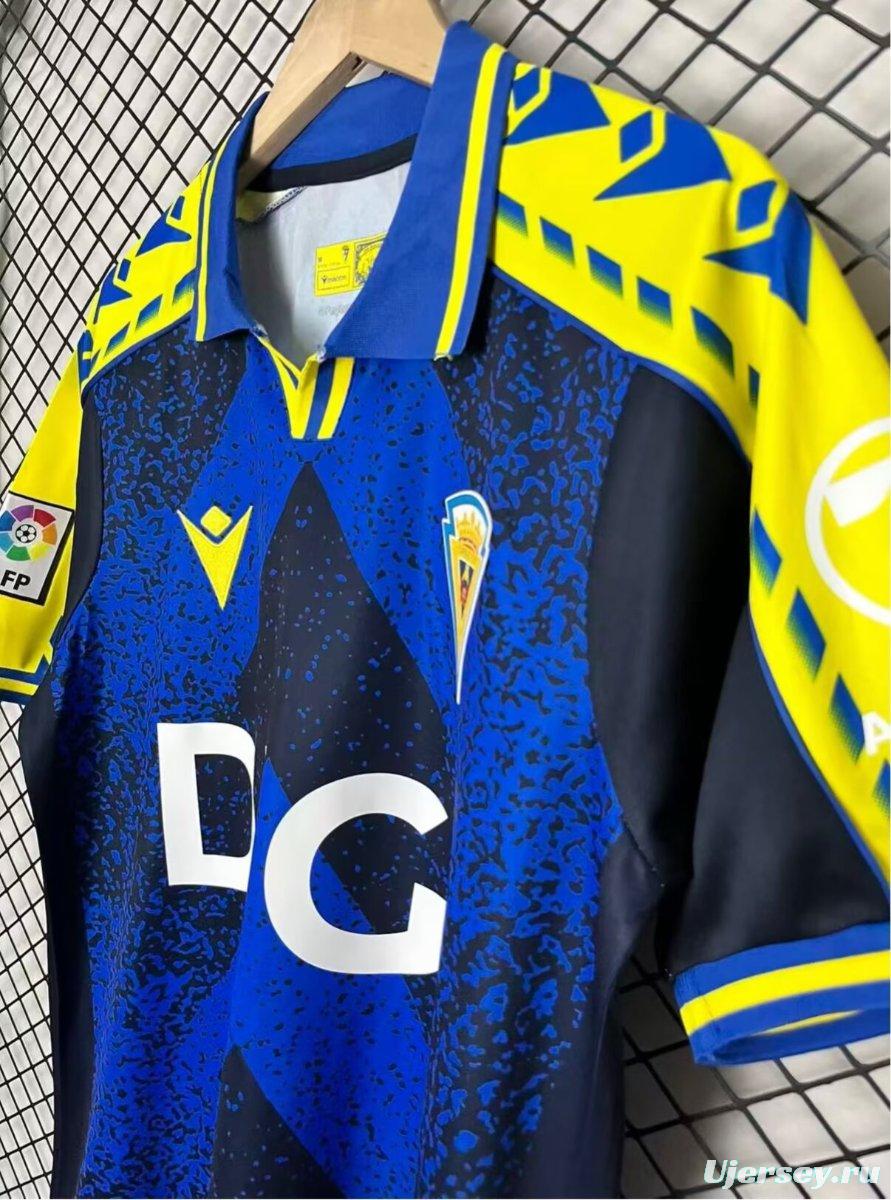 25/26 Cadiz CF Vintage Blue Jersey