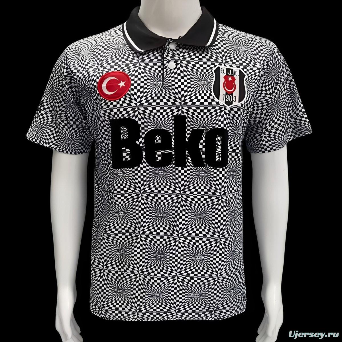 Retro 91/92 Besiktas Home Jersey