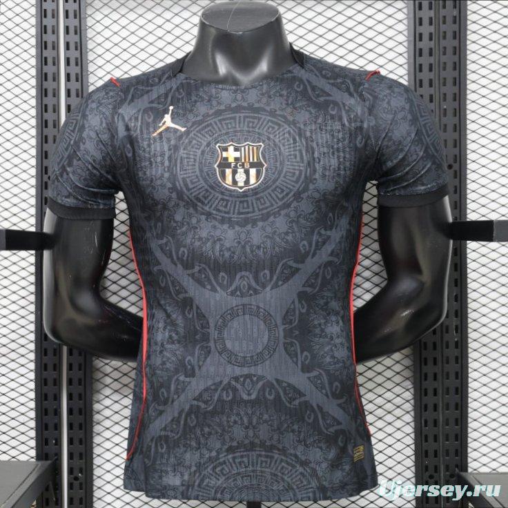 Player Version 26/27 FC Barcelona Dark Black & Red Special Edition Jersey