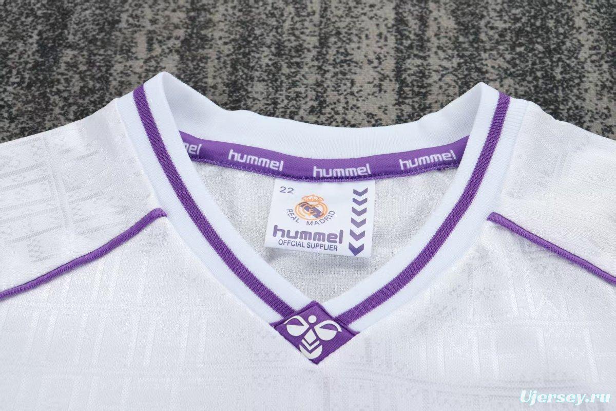 Retro 90/92 Kids Real Madrid Home Jersey