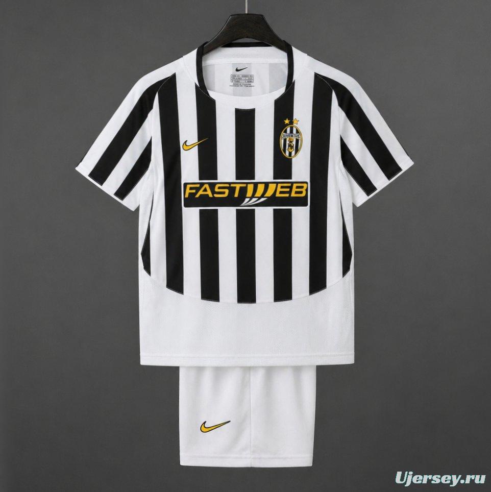 Retro 03/04 Kids Juventus Home Jersey