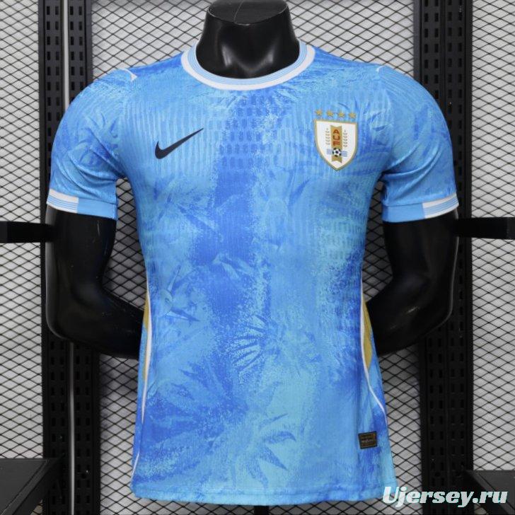 Player Version 2026 Uruguay Home Sky Blue Special Edition   Jersey