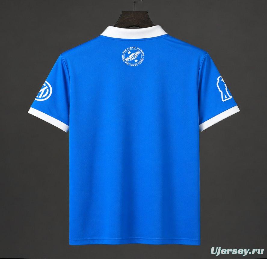 26/27 Inter Milan x Pink Floyd Limited Edition Blue Jersey