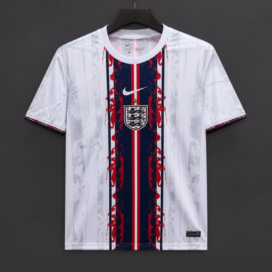 2026 England World Cup Special Edition White Jersey.