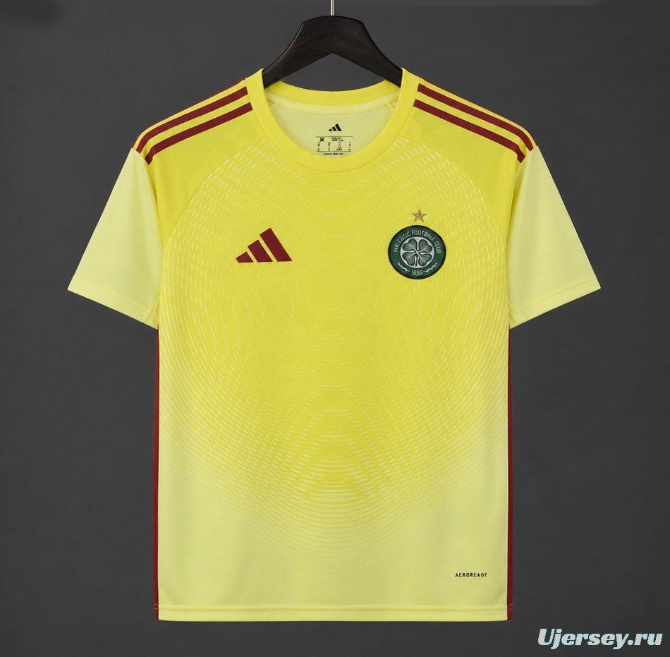 25/26 Celtic Goalkeeper Yellow Jersey