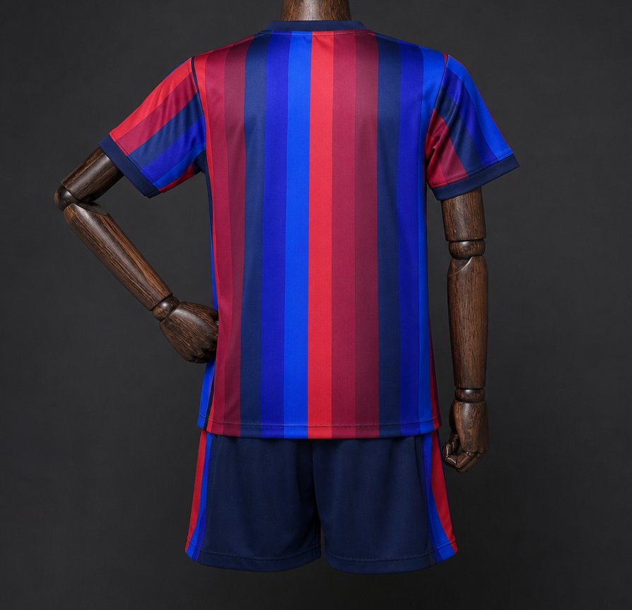 26/27 Kids Barcelona Home Jersey