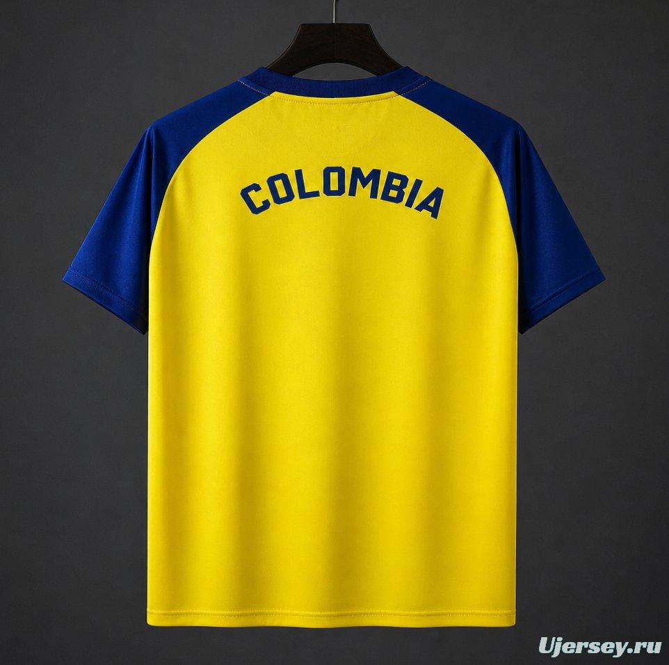 2026 Colombia Yellow Pre-Match Jersey -