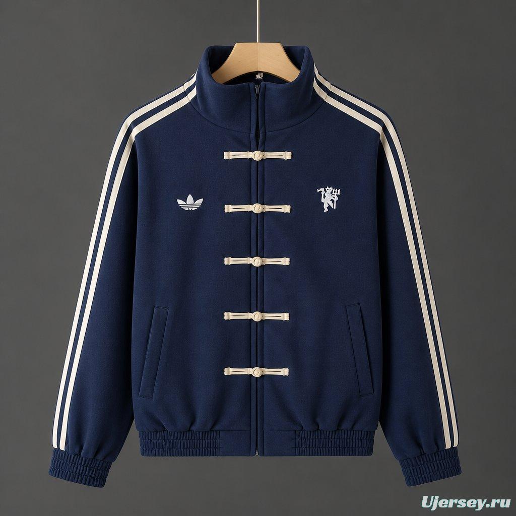 26/27 Manchester United  x Adidas New Year Limited Edition Navy Track Jacket