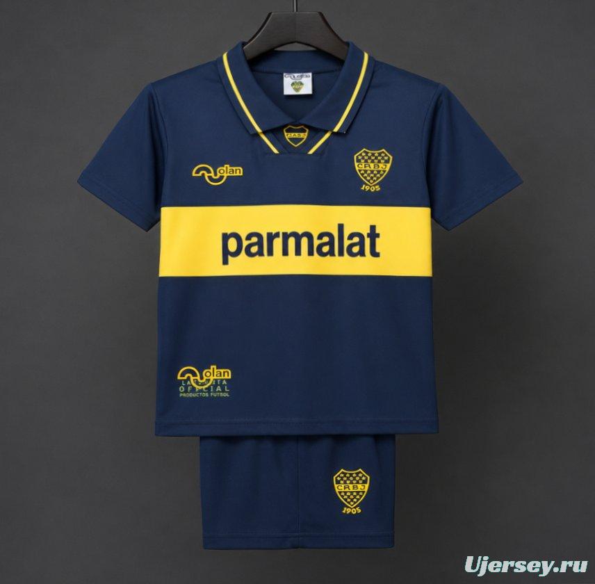 Retro Kids 93/95 Boca Juniors Home Jersey